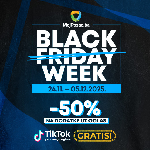 Black Friday Week na MojPosao.ba
