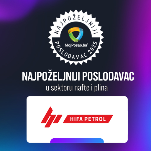 HIFA PETROL najpoželjniji poslodavac u sektoru nafte i plina