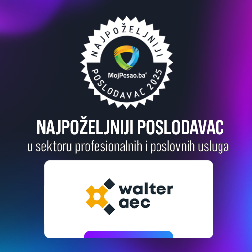 Walter AEC najpoželjniji poslodavac u sektoru profesionalnih i poslovnih usluga 