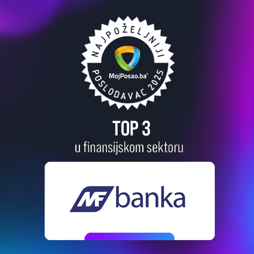 MF banka a.d. Banja Luka TOP 3 u finansijskom sektoru