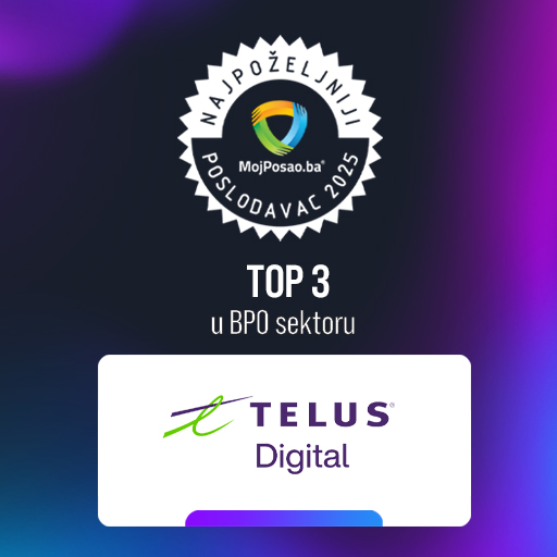 TELUS TOP 3 u BPO sektoru
