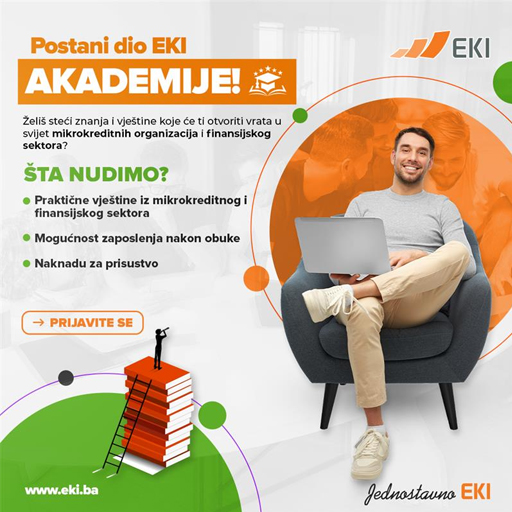 Postani dio EKI Akademije – obuka i prilika za zaposlenje