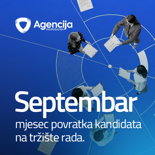 Septembar - mjesec povratka kandidata na tržište rada