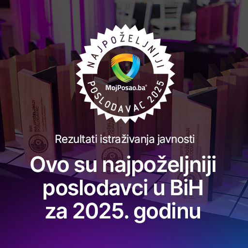 Ovo su najpoželjniji poslodavci u BiH za 2025. godinu