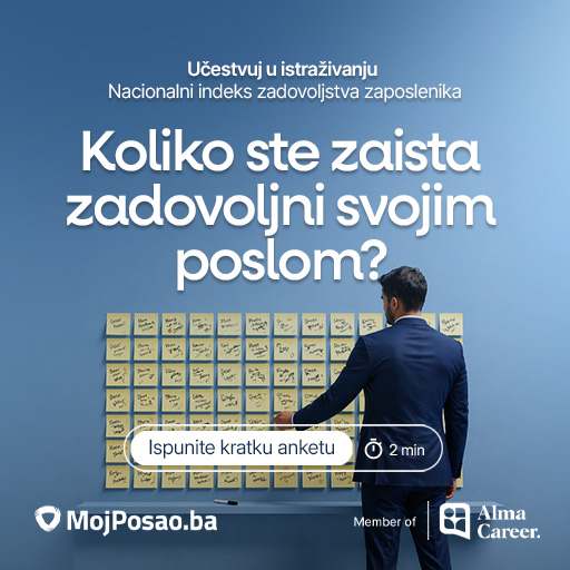 Koliko ste zaista zadovoljni poslom? Učestvujte u istraživanju