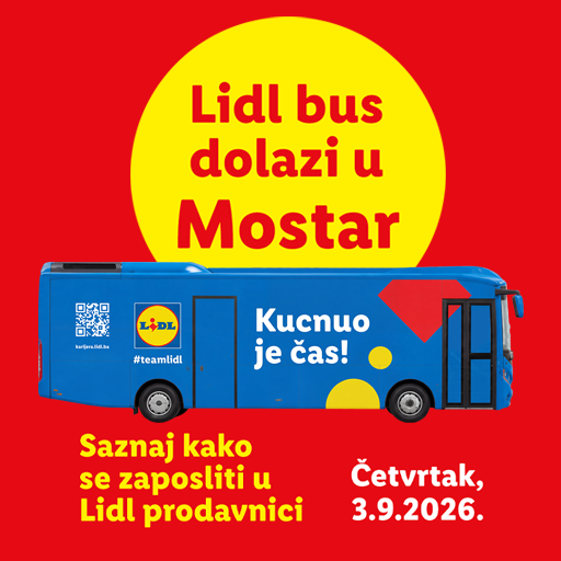 "Lidl bus” dolazi u Mostar