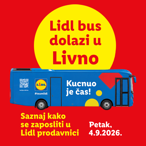 "Lidl bus” dolazi u Livno